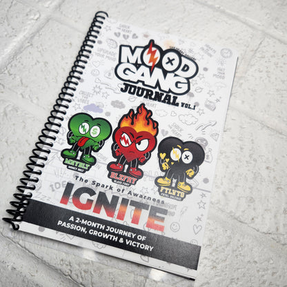 Mood Journal Vol. I IGNITE 🔥 Physical Copy