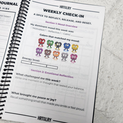 Mood Journal Vol. I IGNITE 🔥 Physical Copy