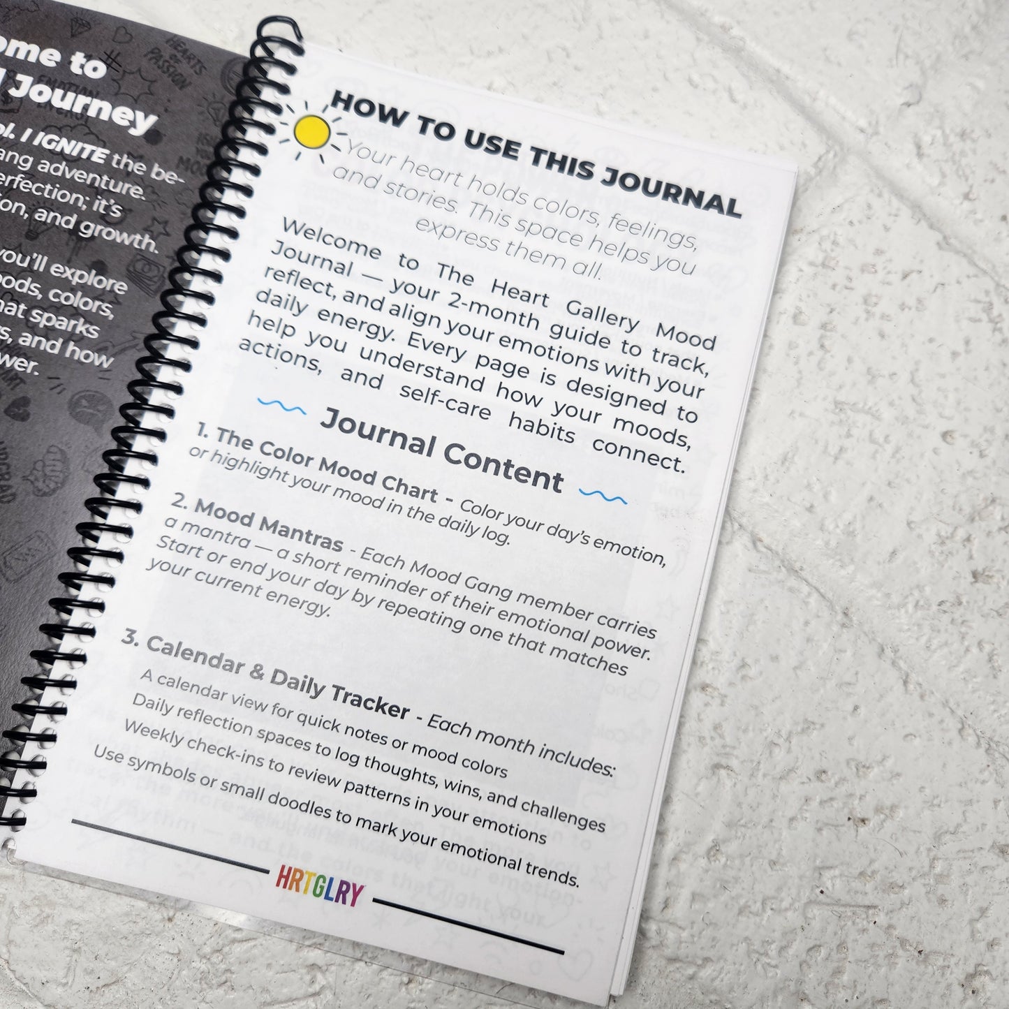 Mood Journal Vol. I IGNITE 🔥 Physical Copy