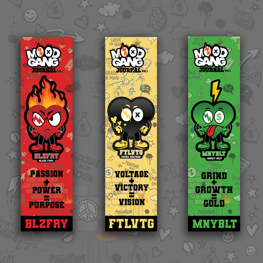 Mood Gang Bookmark Set — Vol. I: IGNITE (Digital Download)