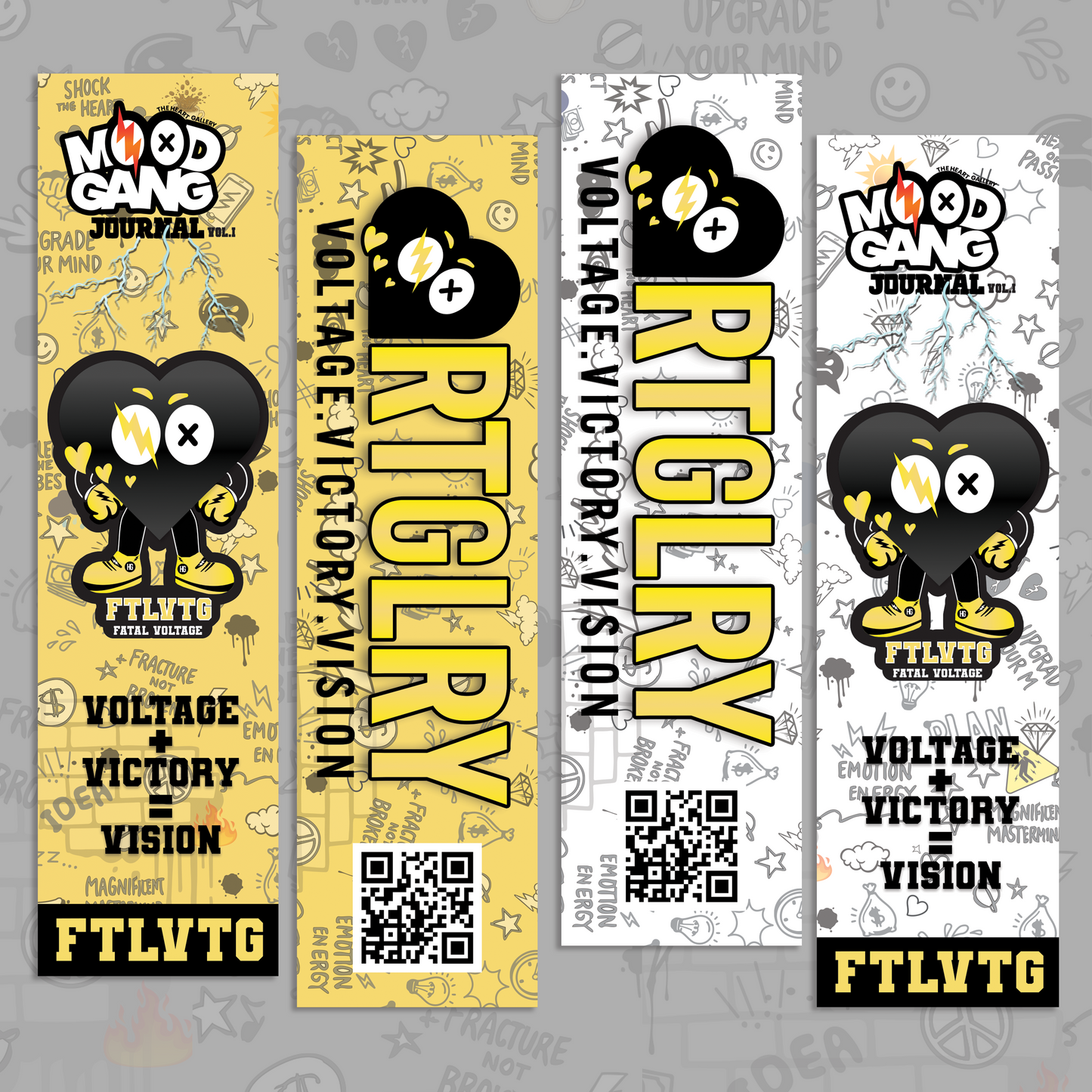 Mood Gang Bookmark Set — Vol. I: IGNITE (PHYSCIAL COPY)