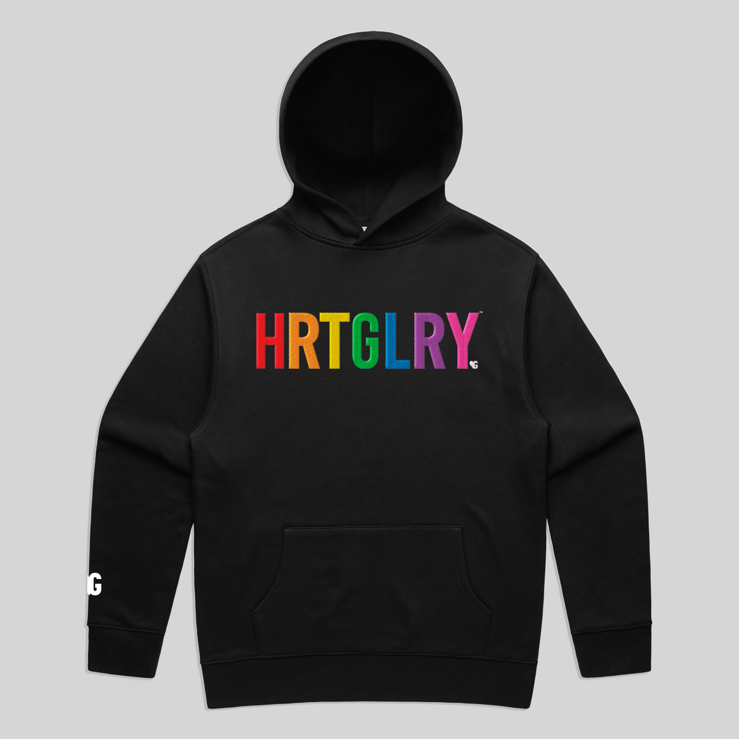 EMBORDIRED HOODIE MULTICOLOR LOGO