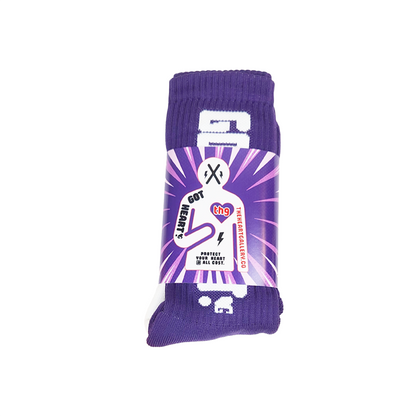 GOT HEART? Purple Socks