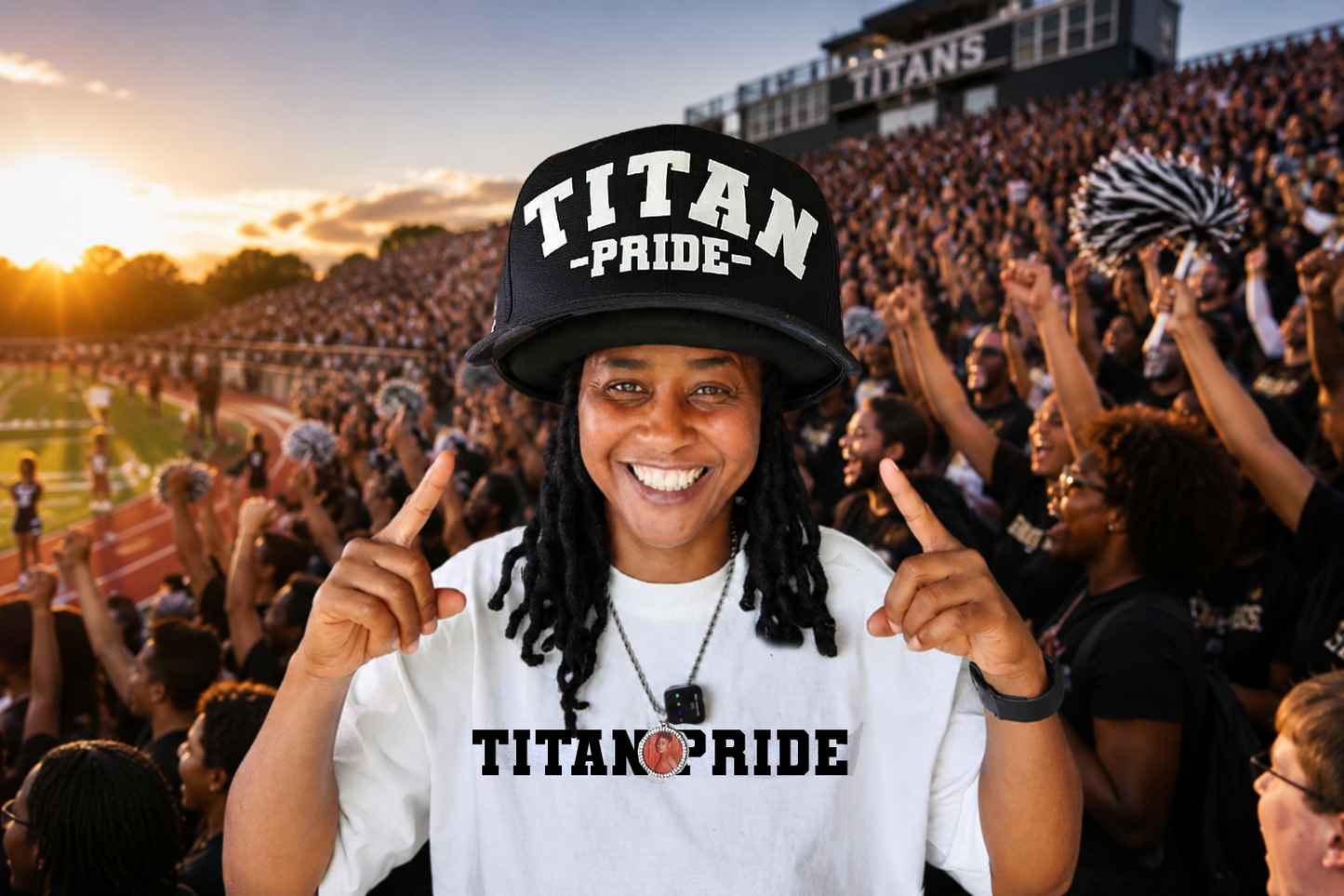 Custom Oversized School Pride Hat