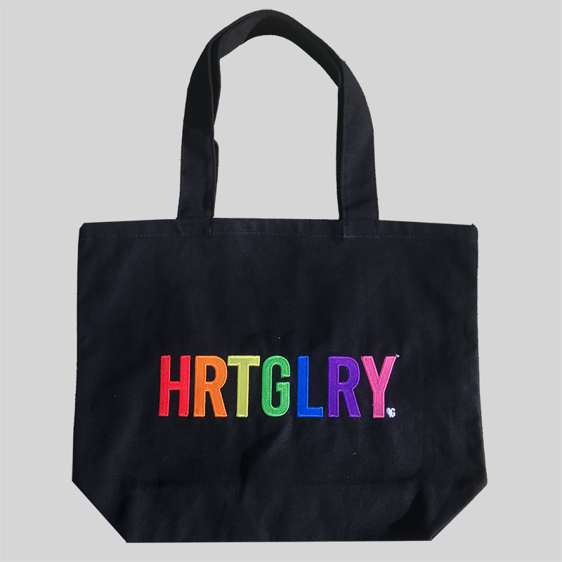 Embroidered Basic Logo Tote Bag